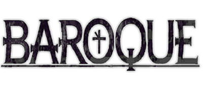 Baroque title screen for Playstation 2